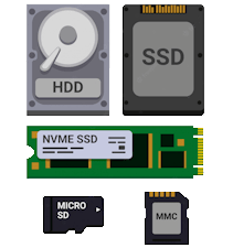 Recuperamos qualquer mídia